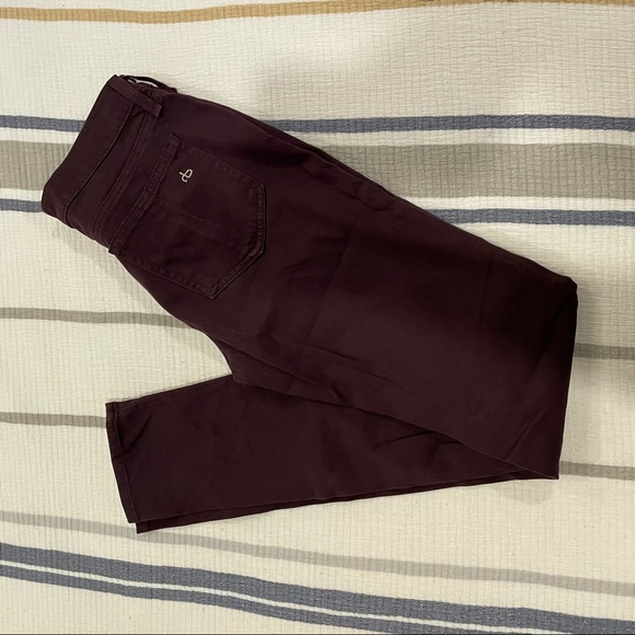 Rag & Bone for Aritzia Skinny Legging in Wine - Picture 2 of 9